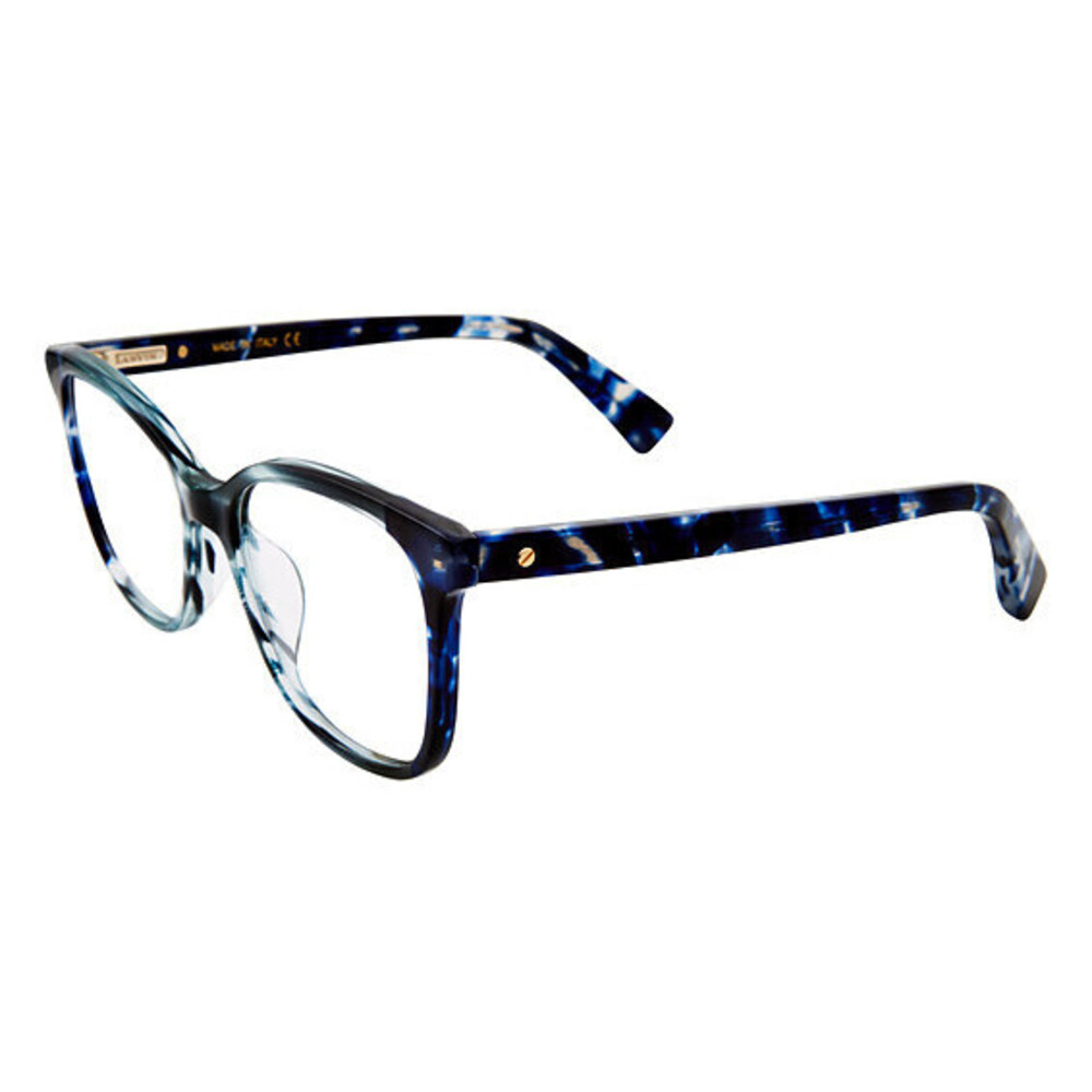 NWT Lanvin VLN746M-09SW-51 Havana Blue Eyeglasses